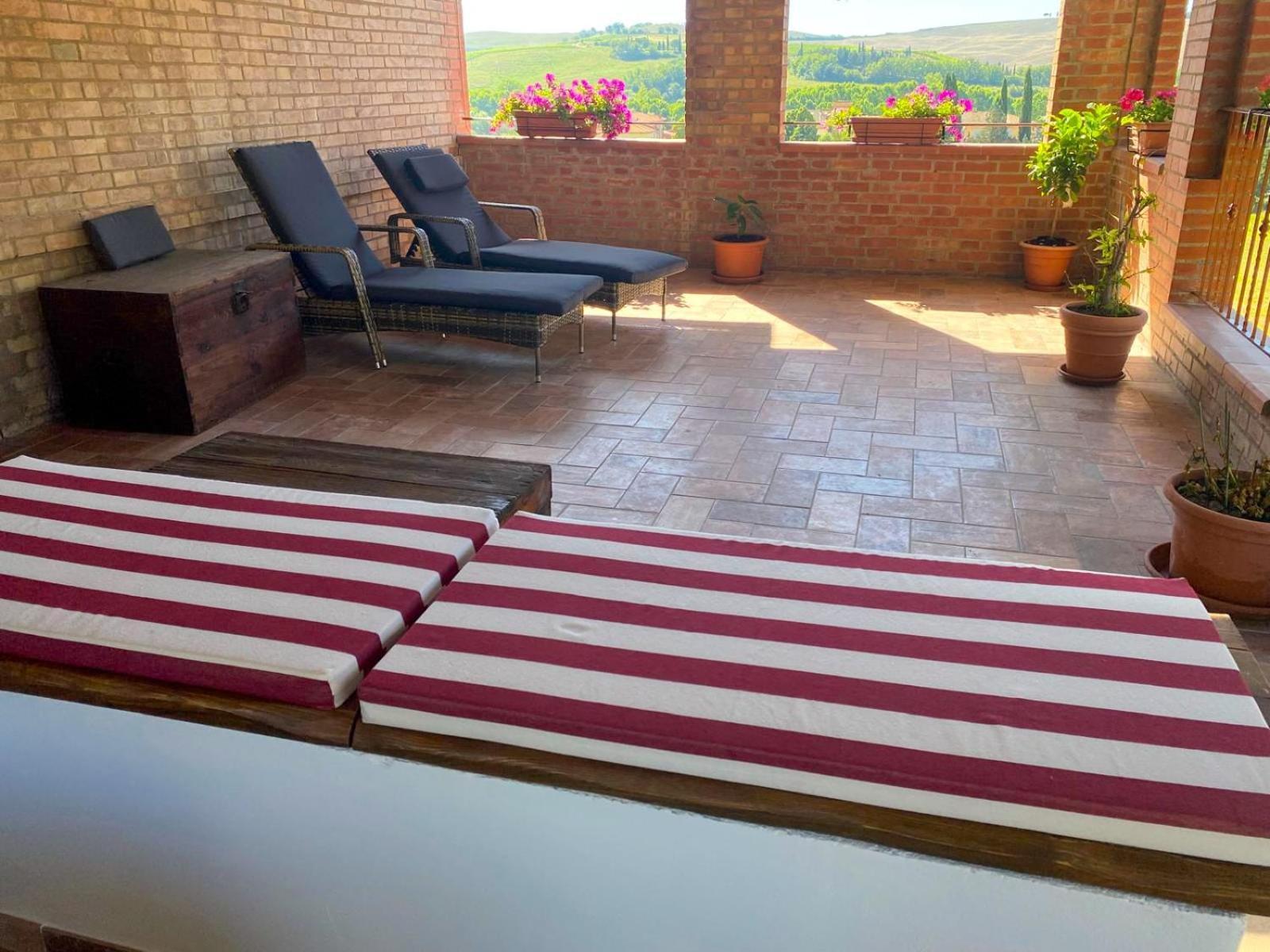 I Due Cipressi Guest House Torrenieri Rom bilde